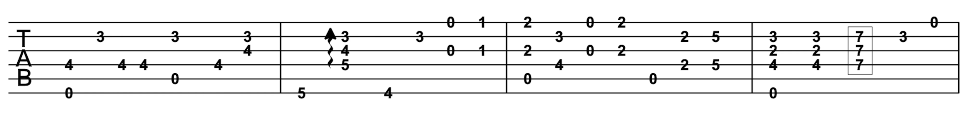 ('Bars 040 - 055ish variation with the 7s natrual harmonic.png', 'Bars 040 - 055ish variation with the 7s natrual harmonic')